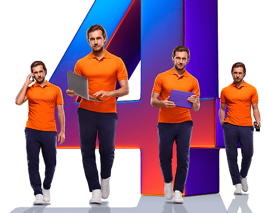 Великолепная четверка Ростелеком в&nbsp;посёлок городского типа Малино (Московская область)